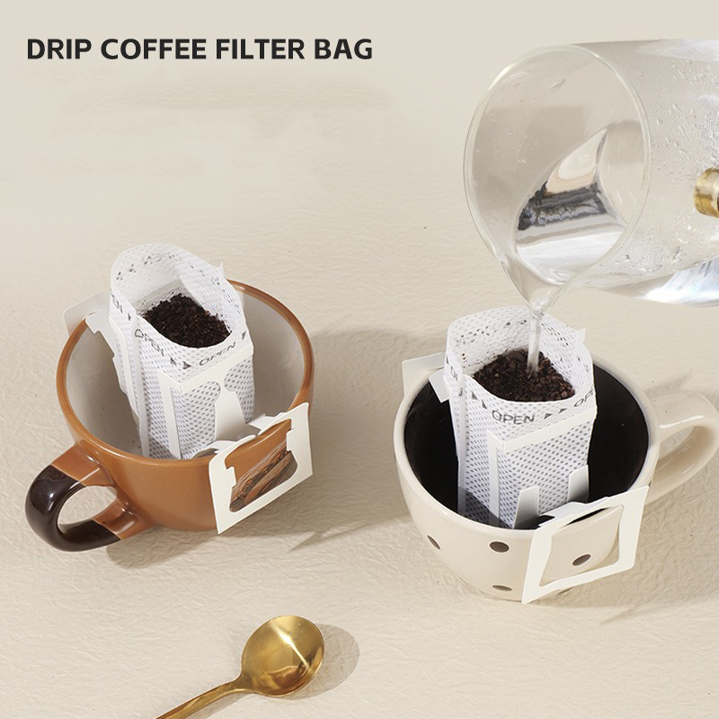 Coffee Equipment Bag - 50 unidades/saco de Saco Filtro de