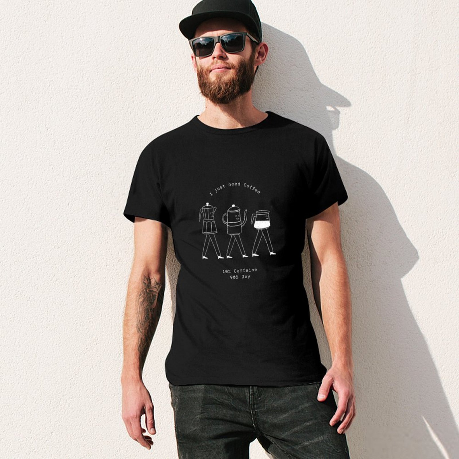 Camiseta com estampa de equipa - Coffee Equipment Needed avaliação e preço