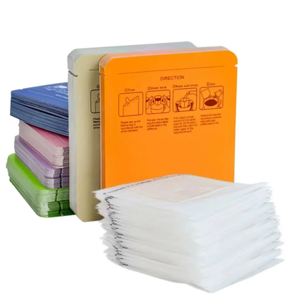 100 pçs de alta qualidade folh - Coffee Equipment Bag avaliação e preço